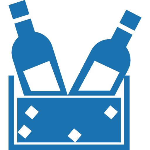 icon of wine bottles
